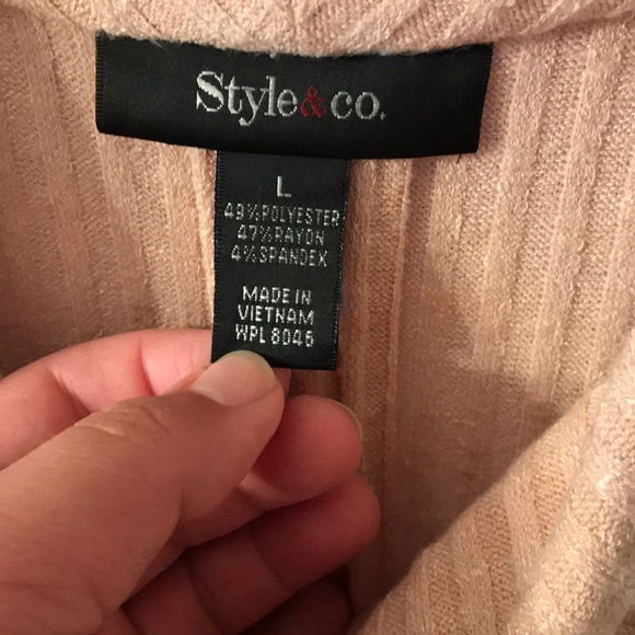 ❌SOLD❌Style & Co cowl neck sweater - Picture 2 of 4